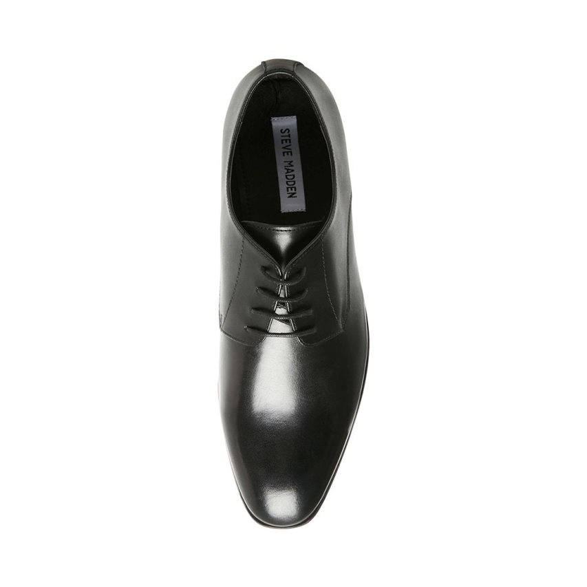 Zapatos Derby Steve Madden Prey Cuero Hombre Negras | ES EQ0623